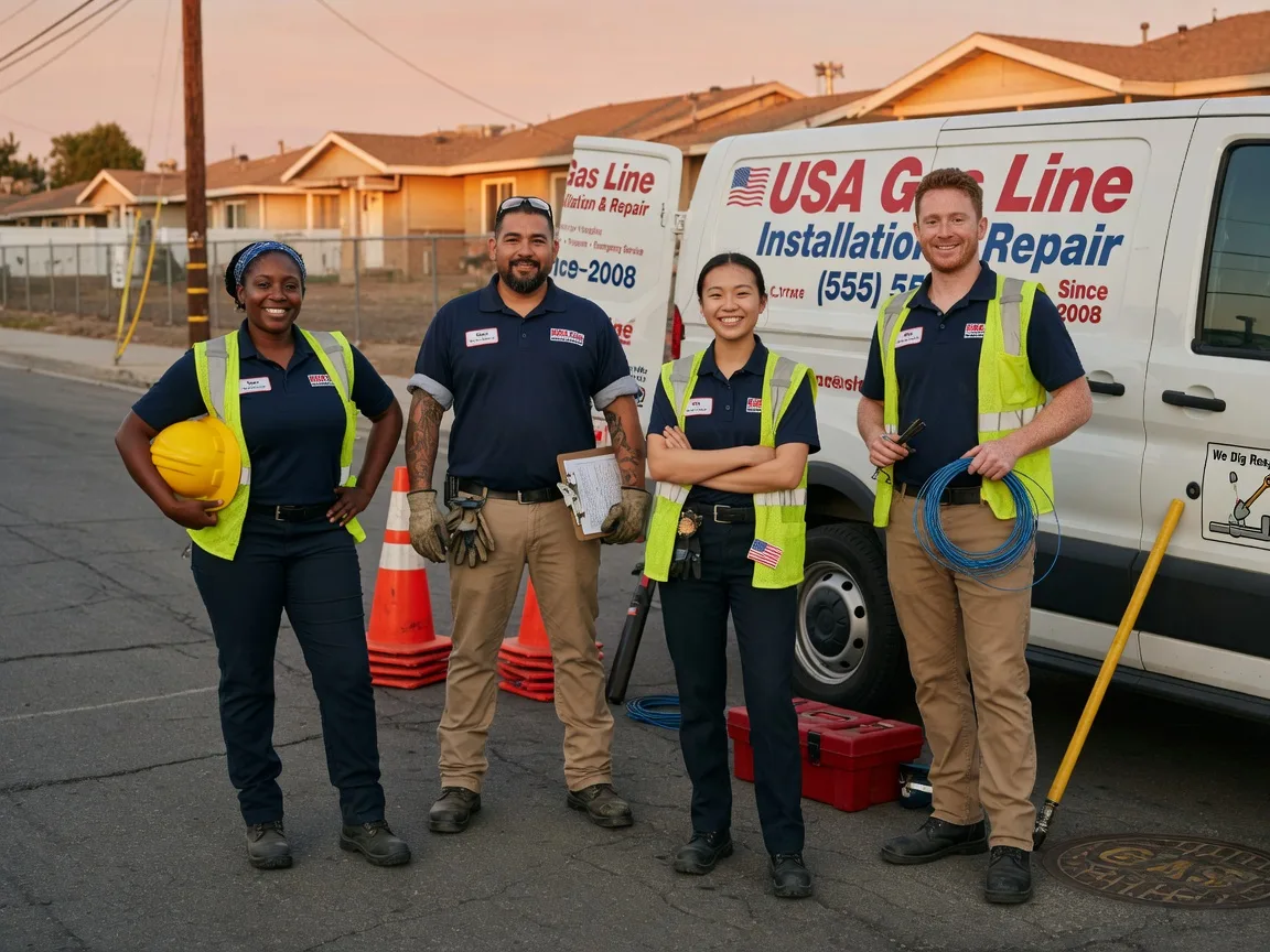 Gas Line Installation company in Fernwood, MS